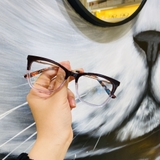 Gọng kính unisex nhựa Acetate cao cấp, dáng mắt mèo thời trang AC8023