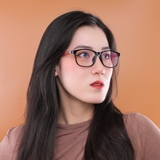 Gọng kính nhựa 2526 thời trang nam nữ siêu nhẹ siêu bền OURESS