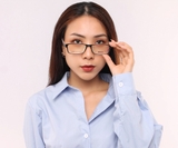 Gọng kính nhựa 86006 thời trang nam nữ cá tính siêu bền OURESS