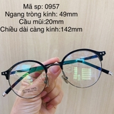 Gọng kính hợp kim 17029 0957 17022 826 0953 thời trang nam nữ OURESS