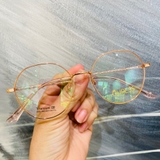 Gọng kính cận 2035 2018 5201315 chất liệu titan thời trang mắt kính OURESS nam nữ siêu nhẹ siêu bền