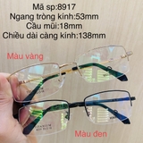 Gọng kính titanium 8912 8915 8917 8918 nửa khung thời trang nam siêu nhẹ siêu bền OURESS
