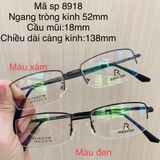 Gọng kính titanium 8912 8915 8917 8918 nửa khung thời trang nam siêu nhẹ siêu bền OURESS