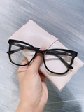 Gọng kính unisex nhựa Acetate cao cấp, dáng mắt mèo thời trang WD23