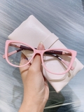 Gọng kính unisex nhựa Acetate cao cấp, dáng mắt mèo thời trang WD23