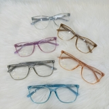 Gọng kính nhựa acetate siêu nhẹ siêu bền thời trang OURESS - 6609
