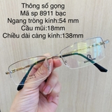 Gọng kính titanium 8911 8913 8914 8920 nửa khung thời trang nam siêu nhẹ siêu bền OURESS