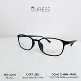 Gọng kính nhựa 68102 thới trang nam nữ siêu nhẹ siêu bền OURESS