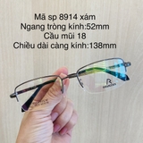 Gọng kính titanium 8911 8913 8914 8920 nửa khung thời trang nam siêu nhẹ siêu bền OURESS