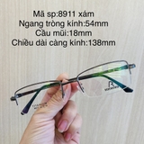 Gọng kính titanium 8911 8913 8914 8920 nửa khung thời trang nam siêu nhẹ siêu bền OURESS