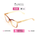 Kính lão 1 độ gọng nhựa acetate 7018 thời trang siêu bền sang trọng OURESS
