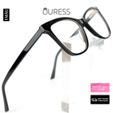 Gọng kính unisex nhựa Acetate cao cấp, dáng mắt mèo thời trang WD31
