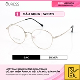 Gọng kính titanium 5201319 thời trang cao cấp nam nữ siêu nhẹ siêu bền OURESS