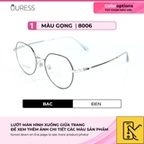 Gọng kính titan memory 8006 thời trang cao cấp nam nữ siêu nhẹ siêu bền OURESS