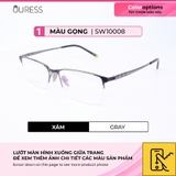 Gọng kính titanium sw10008 thời trang nam cao cấp siêu nhẹ siêu bền OURESS