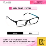 Gọng kính nhựa w7110 thời trang nam nữ siêu nhẹ siêu bền OURESS