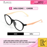 Gọng kính nhựa ca1638 thời trang nữ cá tính siêu nhẹ siêu bền OURESS