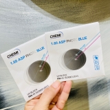 Tròng kính cận/viễn/loạn mỏng 1.60 chemi đổi màu chống ánh sáng xanh thời trang OURESS