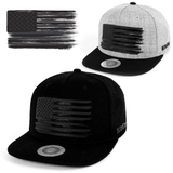 FLIPPER Nón snapback H4 Flag Stars&Stripes gr/bk F0027 -L