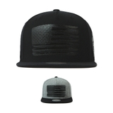 FLIPPER Nón Snapback FL BIG-USA print màu đen FB029 - L