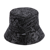 Nón xô hoa văn G2 1 sketch bucket all-bk F0007(S)