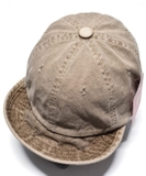 Nón Premier Retro Soft Caps. beige P0032 피그먼트 플립챙 볼스캡  한국생산