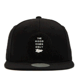 Nón Snapback FLIPPER VP Circle black FB087