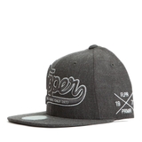 [M] Nón hiphop FLPR Logo charcoal FL044(M)