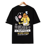 Áo thun flipper OVSZ Cooking Dog black FT0009