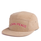 [outlet] Nón LOPE CORDUROY LETTERING CAP beige FECA21_1