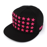 [outlet] Nón hiphop 28STAR COTTON black/pink P251 - M