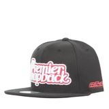 [outlet] Nón hiphop PREMIER TWO LINE black