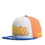 [M] Nón hiphop PREMIER TWO LINE BLUE,ORANGE P863