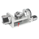 Trục Quay CNC A + C – 2 Phiên Bản: Mặt Bàn Phẳng / Mâm Cặp 100mm