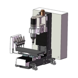 Máy CNC Mini 5 Trục ATC T7-5020