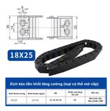 DÂY TRƯỢT CÁP NHỰA – XÍCH KÉO DÂY CNC (NYLON DRAG CHAIN)