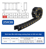 DÂY TRƯỢT CÁP NHỰA – XÍCH KÉO DÂY CNC (NYLON DRAG CHAIN)