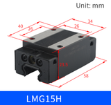 Con Trượt Tuyến Tính CSK - Bền Bỉ, Ổn Định, Đa Dạng Kích Thước