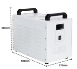 Máy làm lạnh nước JL-3000 (Blue Penguin) – Giải pháp làm mát nhỏ gọn cho máy laser CO₂