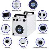 Máy làm lạnh nước JL-3000 (Blue Penguin) – Giải pháp làm mát nhỏ gọn cho máy laser CO₂