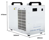 Máy làm lạnh nước JL-3200 (PA / PB) – Giải pháp làm mát nâng cao cho máy laser CO₂