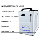 Máy làm lạnh nước JL-5200 CO₂ – Giải pháp làm mát mạnh mẽ cho máy laser CO₂ công suất cao