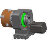 Trục Quay CNC 100mm (Trục A – Mâm 3 Chấu / 4 Chấu)