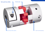 Khớp nối trục CNC XB – Khớp nối đệm hoa mai