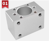 Khối đỡ đai ốc vít me bi BSG / DSG – Hợp kim nhôm CNC