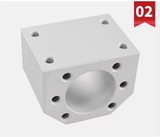 Khối đỡ đai ốc vít me bi BSG / DSG – Hợp kim nhôm CNC