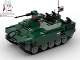 Bộ Xếp Hình Xe Chiến Đấu Bộ Binh Hạng Nặng Của Nga BTR-T - Đồ Chơi Lắp Ráp Do Meomun Thiết Kế