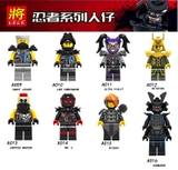 Minifigures Các Nhân Vật Ninja A009-A016