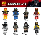 Minifigures Các Nhân Vật Ninja A017-A024