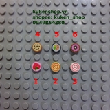 COMBO 2 Phụ Kiện - Bánh Quy Dâu Tây NO.1066﻿ - Phụ Kiện MOC